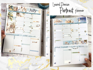 July - Laurel Denise Planner stickers - Portrait, Mini, Vertical, Horizontal & Project