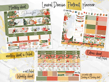 Load image into Gallery viewer, December Cozy Night Christmas FOIL - Laurel Denise Planner stickers - Portrait, Mini, Vertical, Horizontal &amp; Project