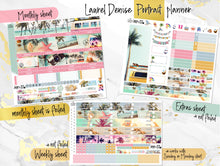 Load image into Gallery viewer, August FOIL - Laurel Denise Planner stickers - Portrait, Mini, Vertical, Horizontal &amp; Project