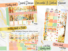 Load image into Gallery viewer, September Fall Days FOIL - Laurel Denise Planner stickers - Portrait, Mini, Vertical, Horizontal &amp; Project