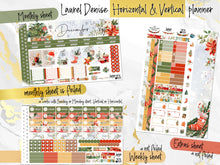 Load image into Gallery viewer, December Cozy Night Christmas FOIL - Laurel Denise Planner stickers - Portrait, Mini, Vertical, Horizontal &amp; Project