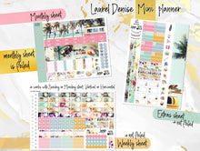 Load image into Gallery viewer, August FOIL - Laurel Denise Planner stickers - Portrait, Mini, Vertical, Horizontal &amp; Project