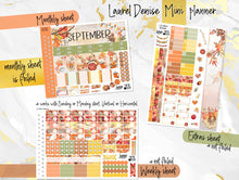 Load image into Gallery viewer, Sweet September FOIL - Laurel Denise Planner stickers - Portrait, Mini, Vertical, Horizontal &amp; Project