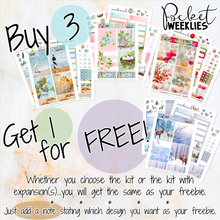 Load image into Gallery viewer, Sweet September - POCKET Mini Weekly Kit Planner stickers