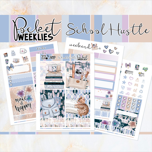 Meadow - POCKET Mini Weekly Kit Planner stickers – Jump To It Designs