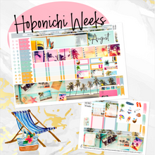 Load image into Gallery viewer, August Summer Dreams monthly - Hobonichi Weeks personal planner