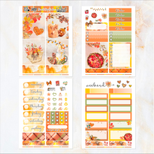 Load image into Gallery viewer, Sweet September - POCKET Mini Weekly Kit Planner stickers