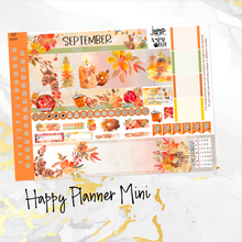 Load image into Gallery viewer, Sweet September monthly - Erin Condren Vertical Horizontal 7&quot;x9&quot;, Happy Planner Classic, Mini &amp; Big