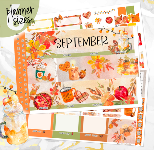 Sweet September monthly - Erin Condren Vertical Horizontal 7