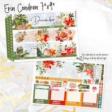 Load image into Gallery viewer, December Cozy Night Christmas monthly - Erin Condren Vertical Horizontal 7&quot;x9&quot;, Happy Planner Classic, Mini &amp; Big