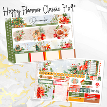 Load image into Gallery viewer, December Cozy Night Christmas monthly - Erin Condren Vertical Horizontal 7&quot;x9&quot;, Happy Planner Classic, Mini &amp; Big