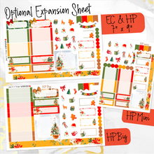 Load image into Gallery viewer, December Cozy Night &#39;24 Christmas FOILED monthly - Erin Condren Vertical Horizontal 7&quot;x9&quot;, Happy Planner Classic, Mini &amp; Big