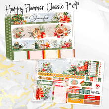 Load image into Gallery viewer, December Cozy Night &#39;24 Christmas FOILED monthly - Erin Condren Vertical Horizontal 7&quot;x9&quot;, Happy Planner Classic, Mini &amp; Big