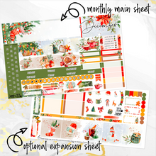 Load image into Gallery viewer, December Cozy Night Christmas monthly - Hobonichi Cousin A5 personal planner