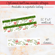 Load image into Gallery viewer, Winter Pines Christmas - weekly kit Erin Condren Vertical Horizontal, Happy Planner Classic