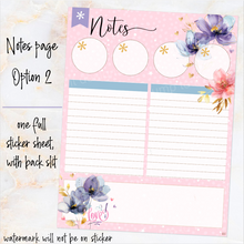 Load image into Gallery viewer, February Floral Romance Notes monthly sticker - Erin Condren Vertical Horizontal 7&quot;x9&quot;, Happy Planner Classic, Mini &amp; Big