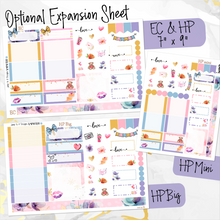 Load image into Gallery viewer, February Floral Romance monthly - Erin Condren Vertical Horizontal 7&quot;x9&quot;, Happy Planner Classic, Mini &amp; Big