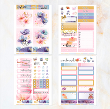 Load image into Gallery viewer, Floral Romance - POCKET Mini Weekly Kit Planner stickers