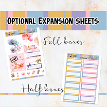 Load image into Gallery viewer, Floral Romance - POCKET Mini Weekly Kit Planner stickers