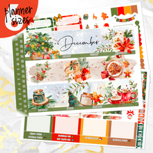 Load image into Gallery viewer, December Cozy Night Christmas monthly - Erin Condren Vertical Horizontal 7&quot;x9&quot;, Happy Planner Classic, Mini &amp; Big