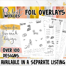 Load image into Gallery viewer, Very Merry Holiday - POCKET Mini Weekly Kit Planner stickers