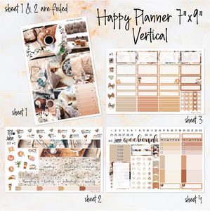 Relax & Unwind - FOIL weekly kit Erin Condren Vertical Horizontal, Happy Planner Classic & Big