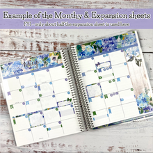 Load image into Gallery viewer, June Rosy Vacation - The Nitty Gritty Monthly - Erin Condren Vertical Horizontal